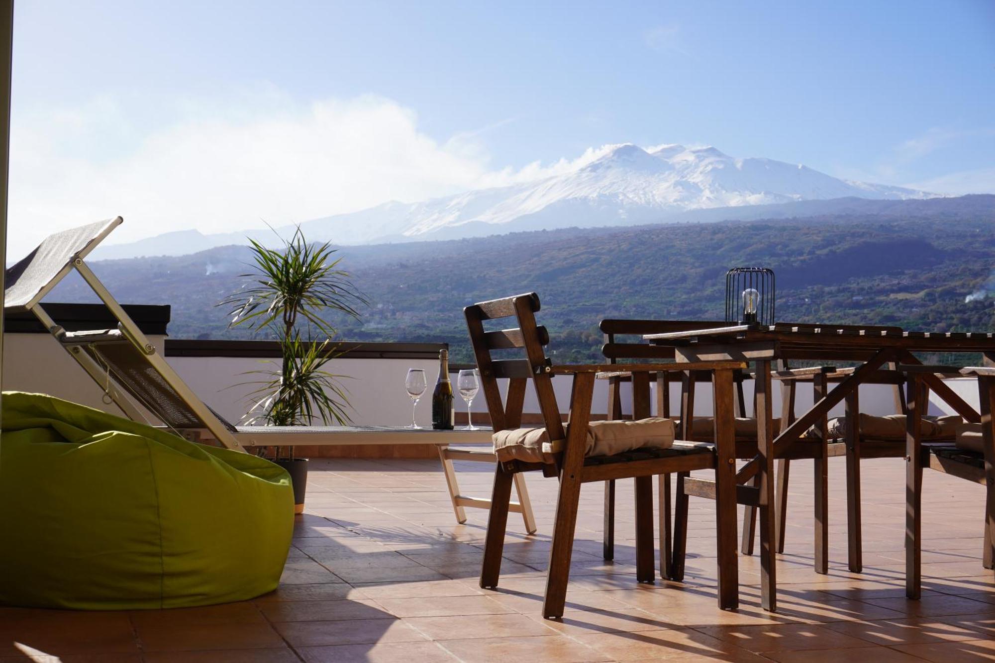 Elysium Etna Rooftop Fiumefreddo di Sicilia Dış mekan fotoğraf